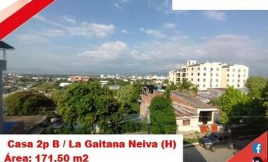 SEVENDE CASA 2P B. LA GAITANA - ORIENTE - NEIVA (HUILA-COL)