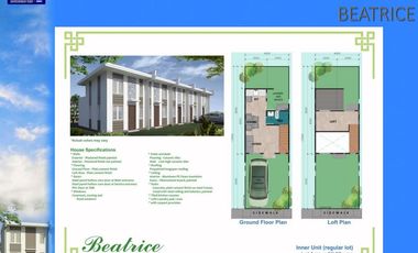 Sunny Homes affordable house and lot in Padre Garcia Batangas