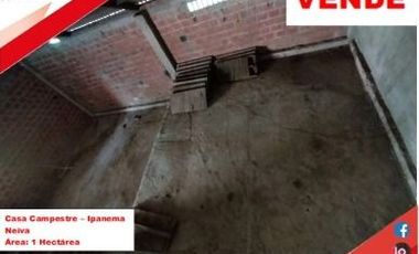 SE VENDE CASA CAMPESTRE - ORIENTE - IPANEMA - NEIVA (HUILA)