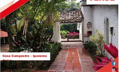 SE VENDE CASA CAMPESTRE - ORIENTE - IPANEMA - NEIVA (HUILA)
