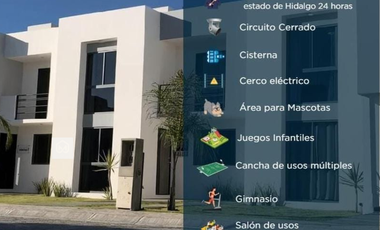 CASA EN VENTA EN FRACC TIZARA EN HIDALGO, LISTA PARA HABITAR!!!