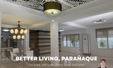 ASE - FOR SALE: 4 Bedroom House in Don Bosco, Better Living, Parañaque