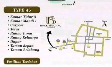 15 Km Malioboro Jogja, Bale Sedayu, Jual Rumah Bantul