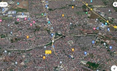 FOR SALE COMMERCIAL PROPERTY ALONG A BUSY ROAD IN ANGELES CITY NEAR AUF