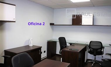 VENDEMOS Oficina de 3 ambientes, alto nivel amueblada