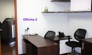 VENDEMOS Oficina de 3 ambientes, alto nivel amueblada