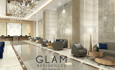 1BR unit for sale at Glam Residences, Quezon City near GMA Station