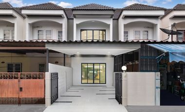 ทาวน์เฮ้าส์ 2 ชั้น บ้านรีโนเวทใหม่ เปี่ยมสุขบางใหญ่แลนด์ (ซอยวัดพระนอน) พร้อมอยู่ ใกล้เซ็นทรัลเวสต์เกต