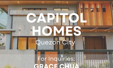 For Sale: Brand-new House and Lot in Capitol Homes, Quezon City