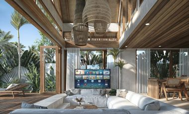 STYLE SEMI-FURNISHED TWO BEDROOM VILLA IN KEDUNGU