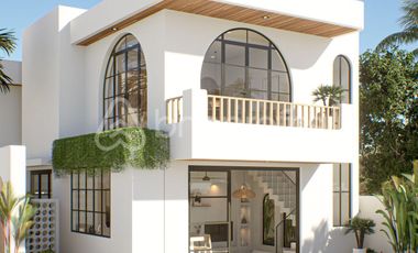Stunning Villa Mediterranean Sale Leasehold 2 Bedrooms in Seseh – North Canggu