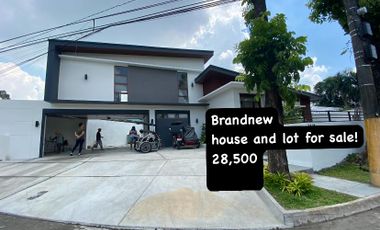 FOR SALE BRAND NEW MODERN TWO-STOREY HOUSE AND LOT WITH SWIMMING POOL IN PAMPANGA NEAR CLARK