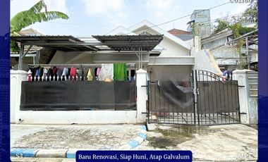 Dijual Rumah Baruk Barat Surabaya Rungkut SHM Siap Huni Baru Renovasi Galvalum
