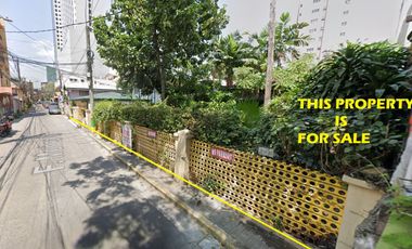RUSH SALE! 1093sqm commercial residential lot in Singalong District Malate Manila near DLSU De LaSalle University