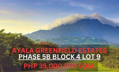 Ayala Greenfield Estates Lot For Sale in Calamba Laguna Near SM Calamba Nuvali