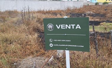 VENTA TERRENO 21,910 M2 MACROLOTE HABITACIONAL EN APORTACIÓN EN COLONIA LA JOYA QUERETARO