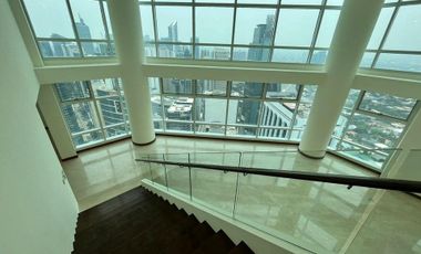 FOR SALE: Two Roxas Triangle - Penthouse 3 Bedroom Bi-Level, 494 Sqm., 4 Parking Slots, Makati City