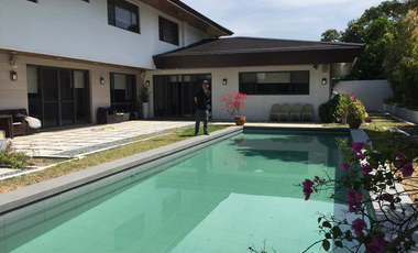 FOR LEASE - House and Lot with Swimming pool in Ayala Alabang Village, Muntinlupa City