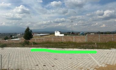 Terreno De 200m2 Dentro De Fracc En santa Isabel Cholula Puebla.