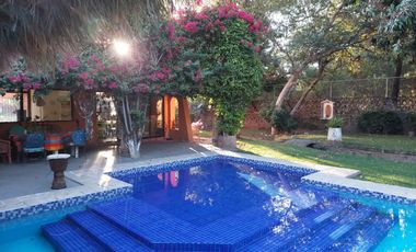 Venta Quinta con 2 Casas de descanso, Fraccionamiento Colonos, Ticumán, Morelos