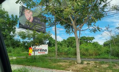 VENTA TERRENO CANCUN  SOBRE LUIS DONALDO  COLOSIO
