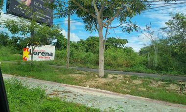 VENTA TERRENO CANCUN  SOBRE LUIS DONALDO  COLOSIO