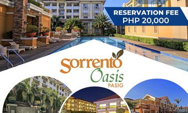 No SPOT Down Payment NON-RFO Condominium Units in Pasig CITY!