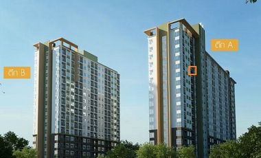 Condo For Sale The Parkland Like Sukhumvit-Paknam Chao Phraya River view Fully furnished, near BTS Pak Nam 200 m.