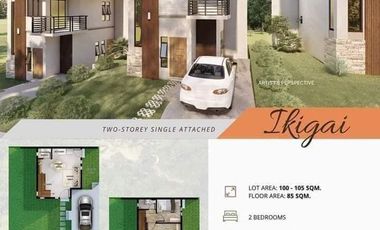 Pre-Selling 2 Bedroom 2 Storey Single Detached House for SA thru In-House Financing