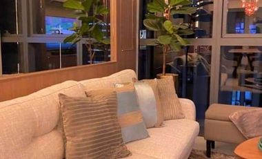 Interiored Unit with Two Bedrooms with Parking, Balcony and Maids Room for Rent in Uptown Ritz- BGC🏢✨