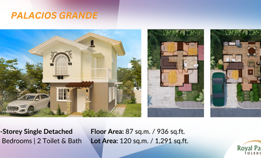 Pre-selling – 4 Bedrooms Detached House in Royal Palms Toledo
