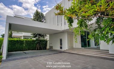 For Sale Super Luxury, Modern Minimal house at VIVE Bangna 52 M.THB