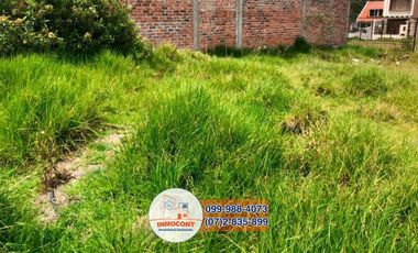 Terreno Plano y Esquinero en Venta Sector El Progreso Ricaurte T243