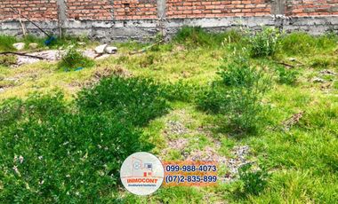 Terreno Plano y Esquinero en Venta Sector El Progreso Ricaurte T243