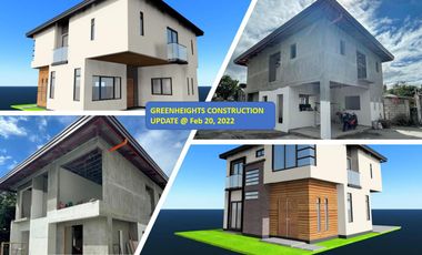 Preselling Single Detached Home in Greenheights Subdivision | Construction On Going for Completion on March 2022