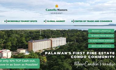 Ready for occupancy condominium in Puerto Princesa Palawan. Rent to own condominium