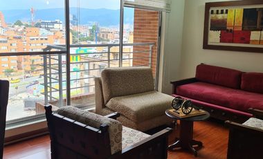 RENTO APARTAMENTO AMOBLADO POR MESES CALLE 100 CAFAM FLORESTA PASADENA ANDES CASTELLANA