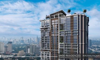 12% 𝗗𝗣 𝗣𝗥𝗢𝗠𝗢 | Pre-selling 1 Bedroom Condo | SAGE RESIDENCES by DMCI Homes D.M. Guevarra St. corner Sinag St. Mauway, Mandaluyong City 9mins away from Ortigas Center