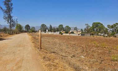 TERRENO A 5 MINUTOS DE EL CENTRO DE ATOTONILCO EXCELENTE UBICACIÓN