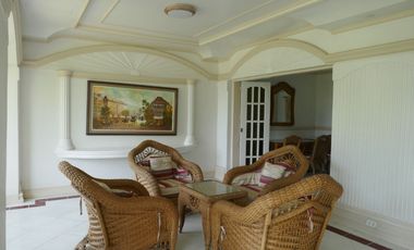 7-bedroom furnished house with a big garden at Cebu White Sands Villas, for rent @ P150k/month