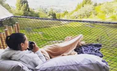 Se vende lote finca 4.968 metros, con glamping y dos casas habitables.