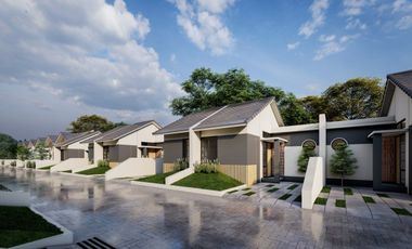 Rumah dalam kawasan hunian Islami ramah lingkungan Nagreg Bandung