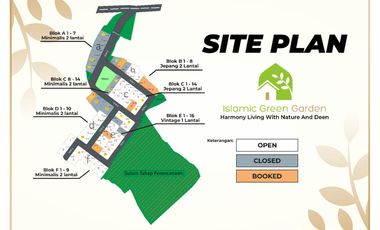 Rumah dalam kawasan hunian Islami ramah lingkungan Nagreg Bandung