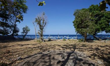 Absolute Beachfront Commercial Zoning Freehold Land of 2,770 Sqm with 65 meter wide beachfront In Amed