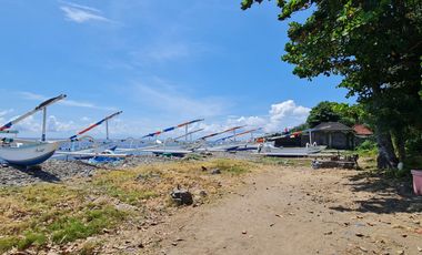 Absolute Beachfront Commercial Zoning Freehold Land of 2,770 Sqm with 65 meter wide beachfront In Amed