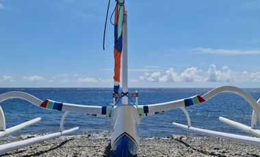Absolute Beachfront Commercial Zoning Freehold Land of 2,770 Sqm with 65 meter wide beachfront In Amed