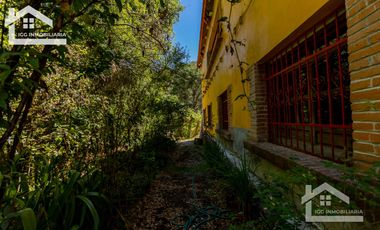 Venta de Propiedad con Casa Antigua y Amplios Jardines – Mineral del Chico, Hidalgo