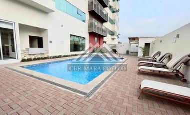 DEPARTAMENTO EN RENTA SECTOR EXCLUSIVO AL INGRESO DE MACHALA Urb. PRIVADA