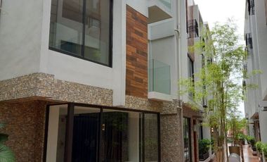 6 BEDROOM w/ 3 CAR GARAGE MODERN MINIMALIST TOWNHOUSE in SAN JUAN METRO MANILA (option to Fully Furnished)