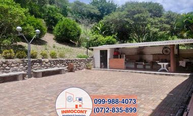 AMPLIA CASA VACACIONAL DE VENTA, Sector Atalaya Yunguilla C1380